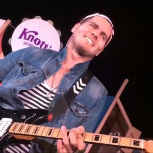 Run To The Hills Live Cover - Jim Rubel on the Bass Guitar Tomasina Band Knotts Berry Farm CA