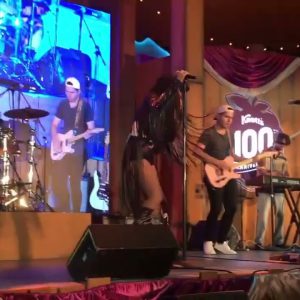 Stone Cold Crazy Live Cover   James Rubel on the Bass Guitar Tomasina Band Knotts Berry Farm