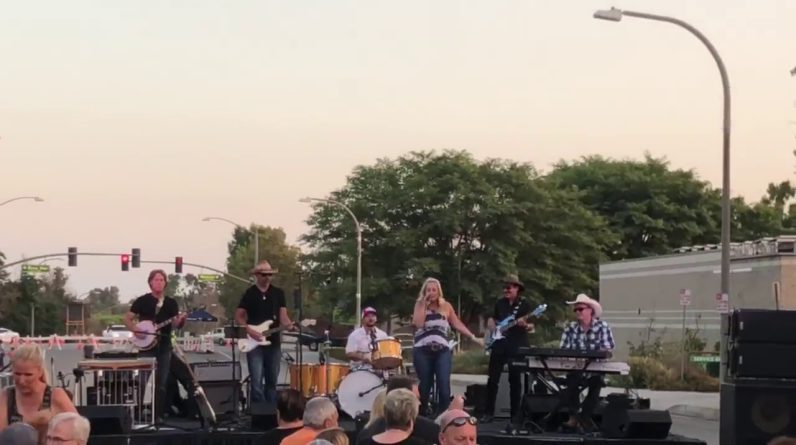 Gentle On My Mind Live Cover   Smith Country Band Brea CA   Brea Fest 2018
