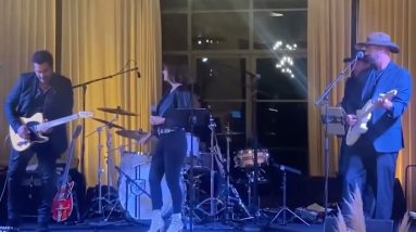 Smith Country Band live in Newport Beach CA   Pelican Hill  Cover Rhiannon Mike Wallace guitar solo